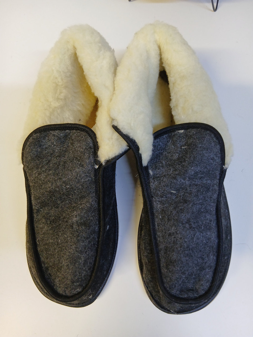 Тапочки з овечої шерсті., фото 1
