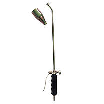 Газовий пальник пропановий з клапаном 67 см, сопло Ø50 мм, шланг 4 м у комплекті, фото 5