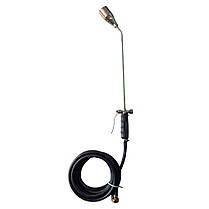 Газовий пальник пропановий з клапаном 67 см, сопло Ø50 мм, шланг 4 м у комплекті, фото 3