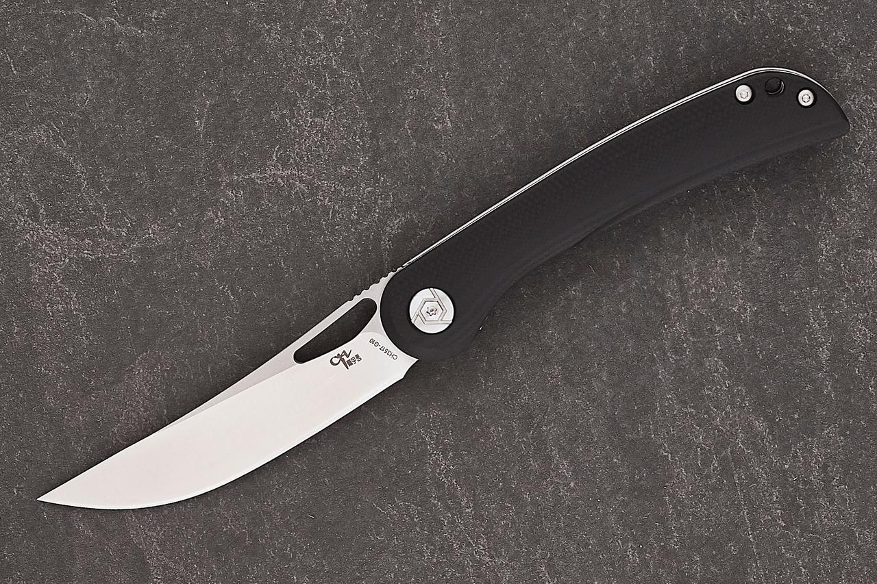 Ніж складаний CH 3517-G10-black, фото 1