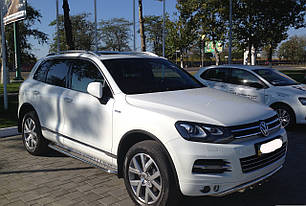 Пороги підніжки  2 шт нержійка Volkswagen Touran 2015-