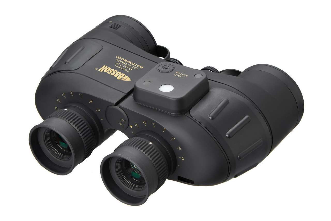 Бинокль 7x50 - BASSELL-w.p.(black), фото 1