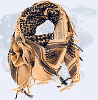 Брендова універсальна арафатка для чоловіків із камуфляжним візерунком койот 100% бавовна нова