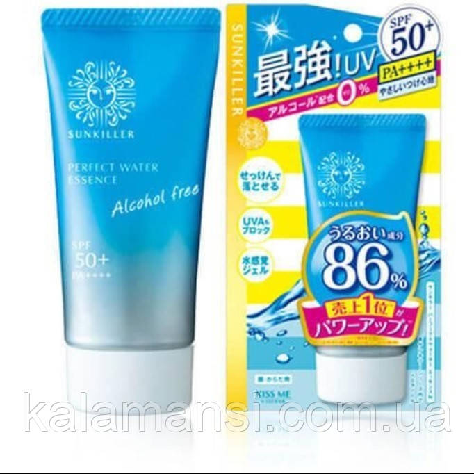 Сонцезахисна есенція ISEHAN Kiss Me Sunkiller Perfect Water Essence SPF 50+PA++++ 50 г