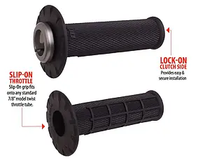 Гріпси Odi Half-Waffle MX Universal Lock-On Gripset, Black