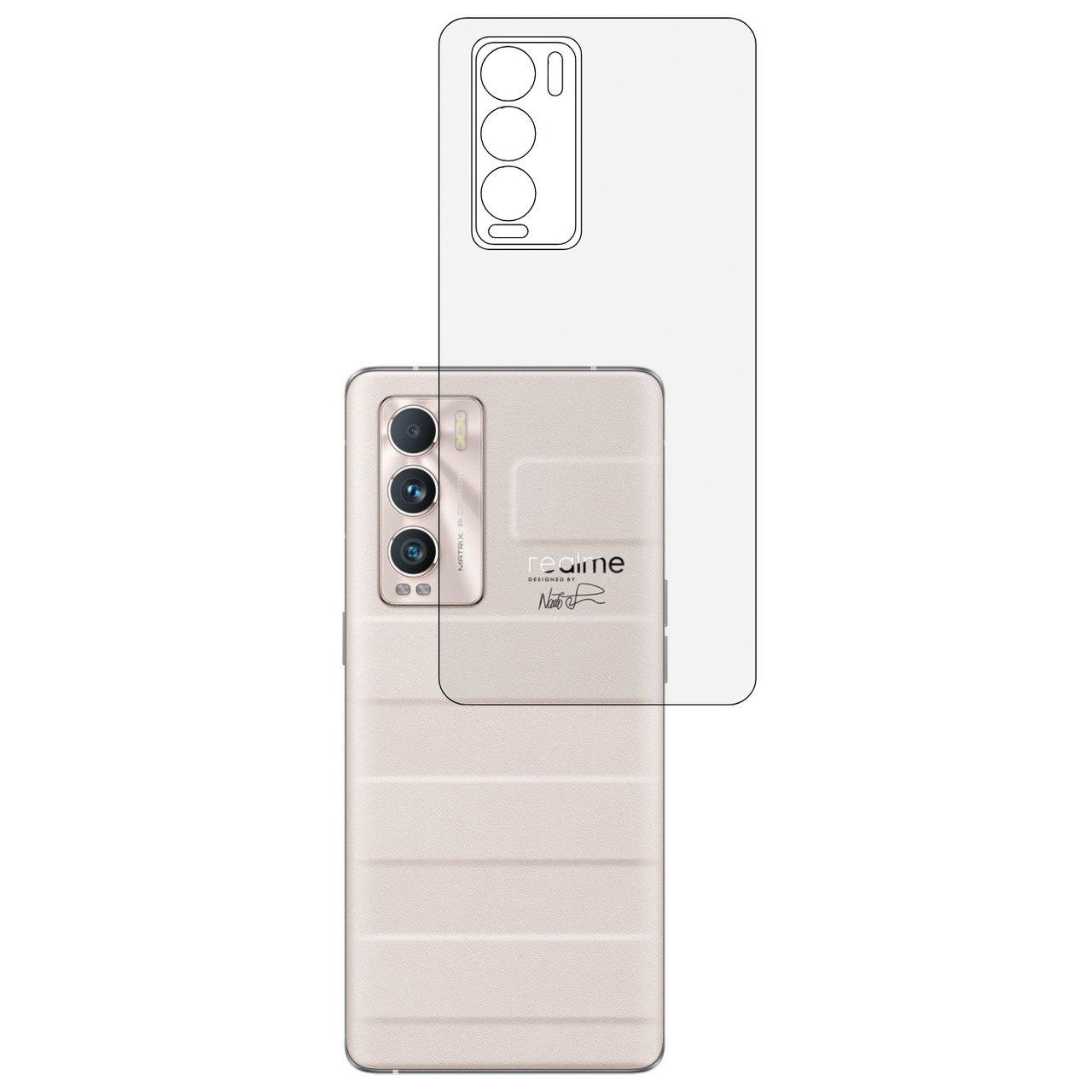 Плівка на задню панель Mietubl HD для Realme GT Master Explore Edition, фото 1