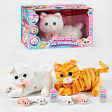 Інтерактивна Мама киця та кошенята 10002 WToys, фото 2