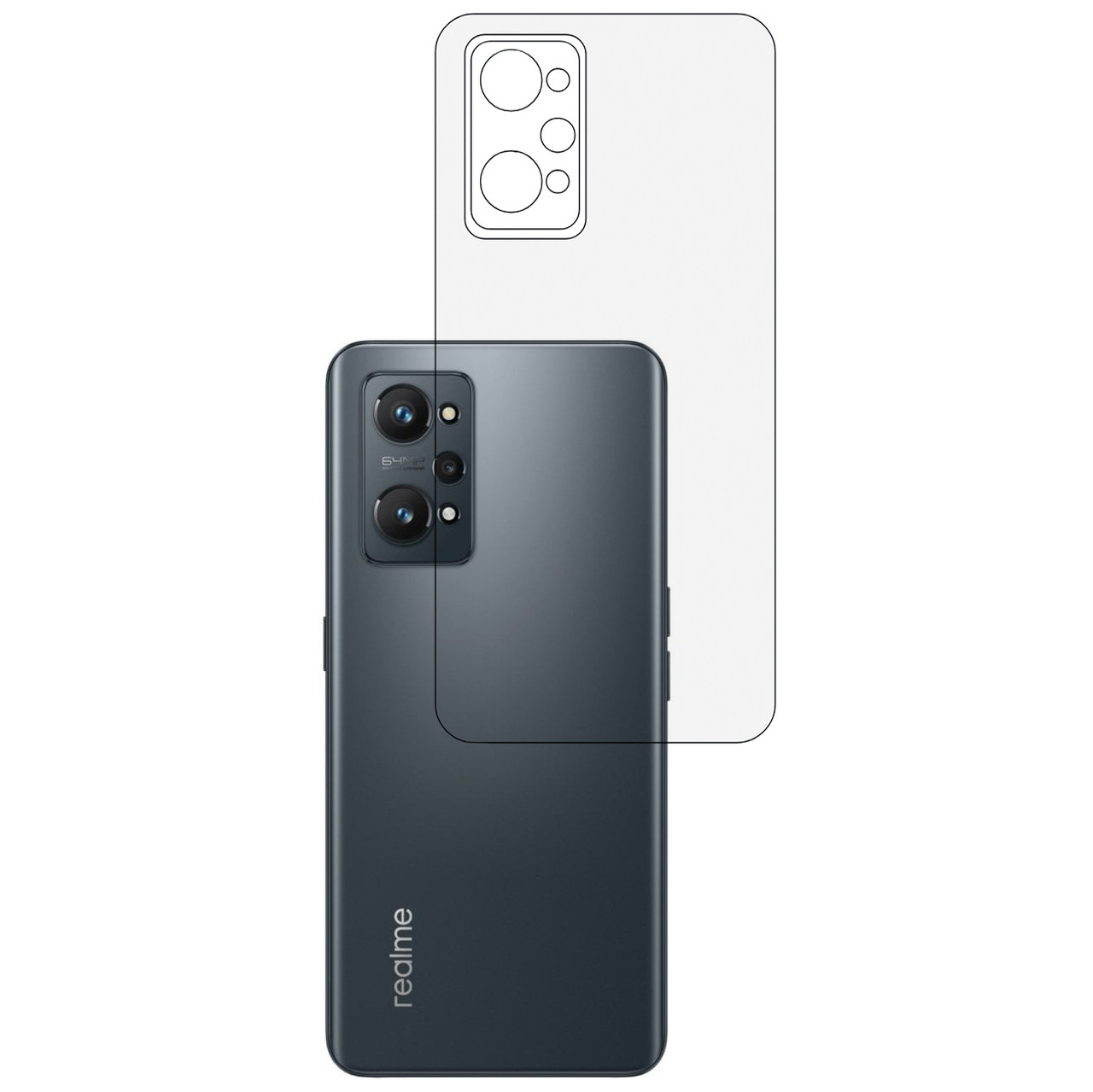 Плівка на задню панель Mietubl HD для Realme GT Neo 2, фото 1