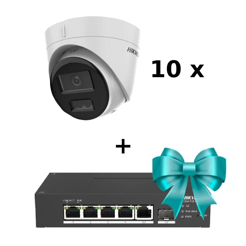 DS-2CD1343G2-LIUF 4МП (4мм) із мікрофоном IP відеокамера Hikvision, фото 1