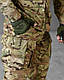Тактичний костюм чоловічий Multicam | Військовий камуфляжний комплект для тренувань, полювання та активного відпочинку - фото 4 - id-p2785920561