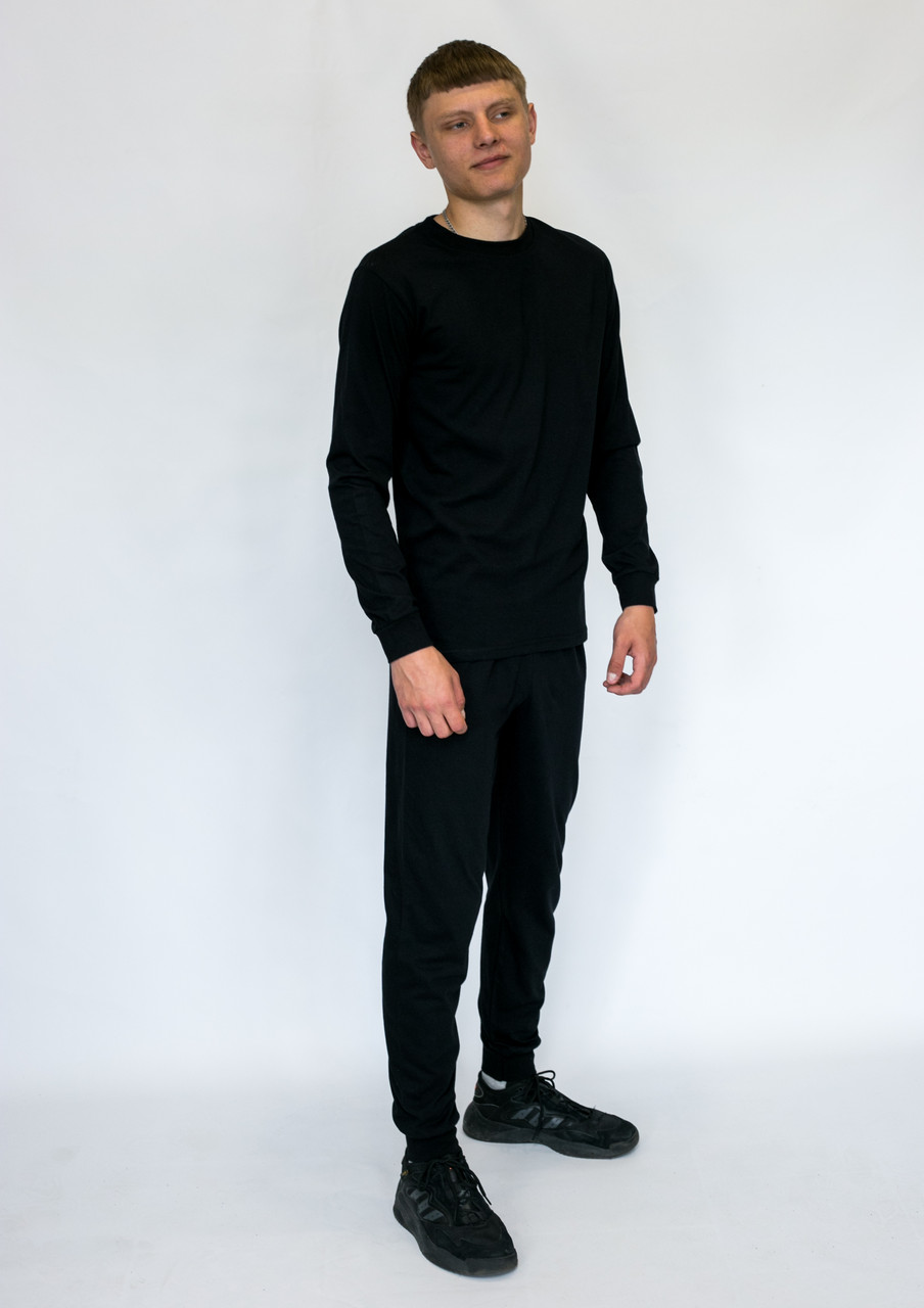 Кофта чорна без начісування розмір 42 - по 60