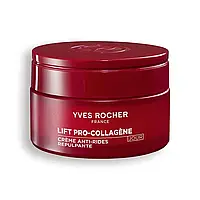 Денний крем від Зморщок та для Пружності шкіри Обличчя та Шиї Yves Rocher 50мл