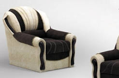 Крісло розкладне Лідія (Юдін/Yudin) алеко 960*1120*1100 мм