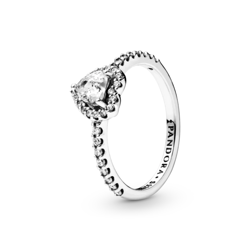 Срібна каблучка Pandora «Щирі почуття» 198421C01 16 мм, фото 1