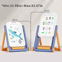 Дитячий стіл-мольберт для дітей зі стільчиком