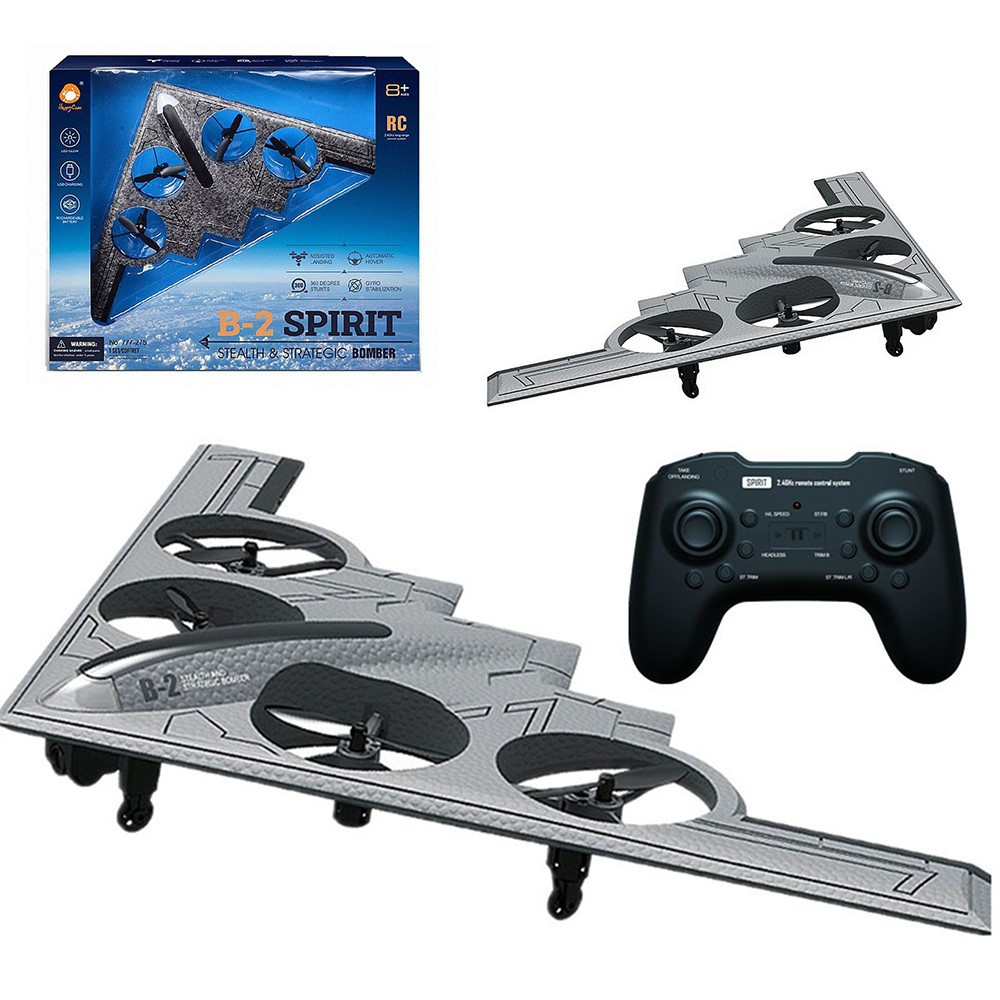 Радіокерований Літак бомбожер 777-275 "B-2 Spirit" — Роздіокерований Дрон, фото 1