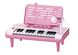 Дитяче музичне піаніно 6655 з мікрофоном, Bluetooth і стільчиком — 37 клавіш, запис, звуки тварин і інструментів, фото 3