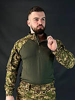 Військовий чоловічий убакс хижак ссу, тактична сорочка зсу весна, бойова сорочка убакс хижак fd915