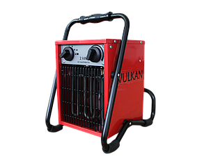 Електричний тепловентилятор SL-TSE-20C 1/2 кВт, 360 м³/год VULKAN