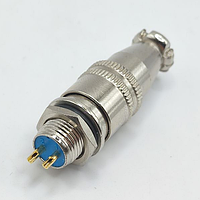 Роз`єм XS9 швидкороз`ємний 2pin (штекер кабельний+ гніздо монтажне)