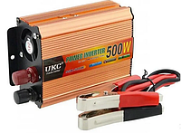 Інвертор автомобільний AC/DC 24V SSK, перетворювач напруги 500 Вт, у міцному корпусі