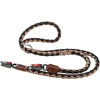 FERPLAST Twist Matic GA Black-Brown Повідець-перестібка для собак 2 м 12 мм