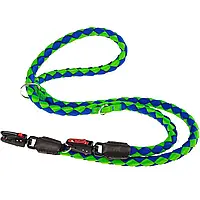 FERPLAST Twist Matic GA Green-Blue Повідець-перестібка для собак Чорно-коричневий 2 м
