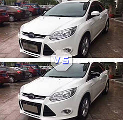 Чорні накладки дзеркал нові Ford Focus 2 08-11 MK3 12-17 Mondeo 4 10-14 Накладки на дзеркала Форд Фокус BM5117K748AA BM5117K747AA