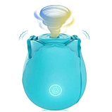 Вакуумний кліторальний стимулятор, вібратор для клітора та сосків троянда, інтимні іграшки, фото 4