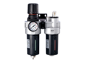 Блок підготовки повітря SV-2431, 1/2 дюйм, манометр, 200 мл, Mighty Seven