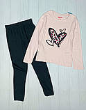 Дитяча трикотажна піжама Pepperts для дівчинки,134-140, 8-10 р., фото 2