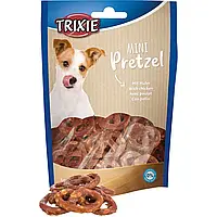 TRIXIE Mini Pretzels Ласощі для собак (крендель з куркою) 100 г