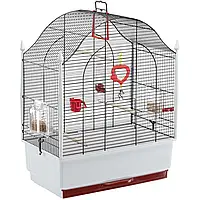 FERPLAST Villa Black Клітка для канарок та маленьких екзотичних птахів 50 x 31 x 63,5 см