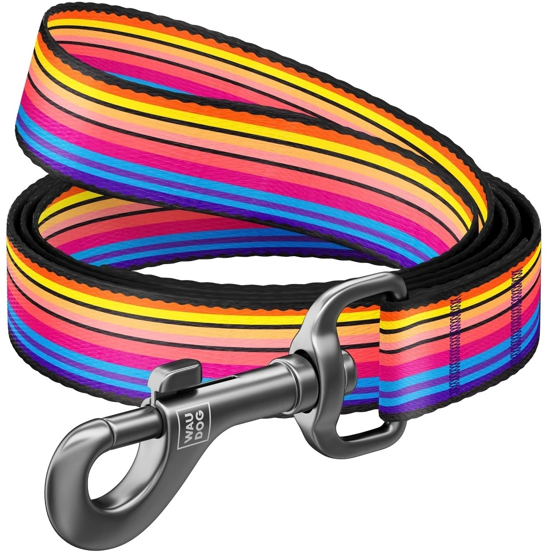 COLLAR WAUDOG Nylon Повідець для собак "Лінія" 1,22 м 20 мм