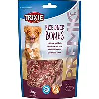 TRIXIE Premio Rice Duck Bones Ласощі для собак (з качкою та рисом) 80 г