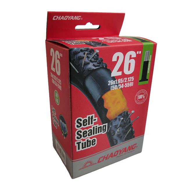 Велокамера 26х2.125 антипрокольна з гелем Самоклейка