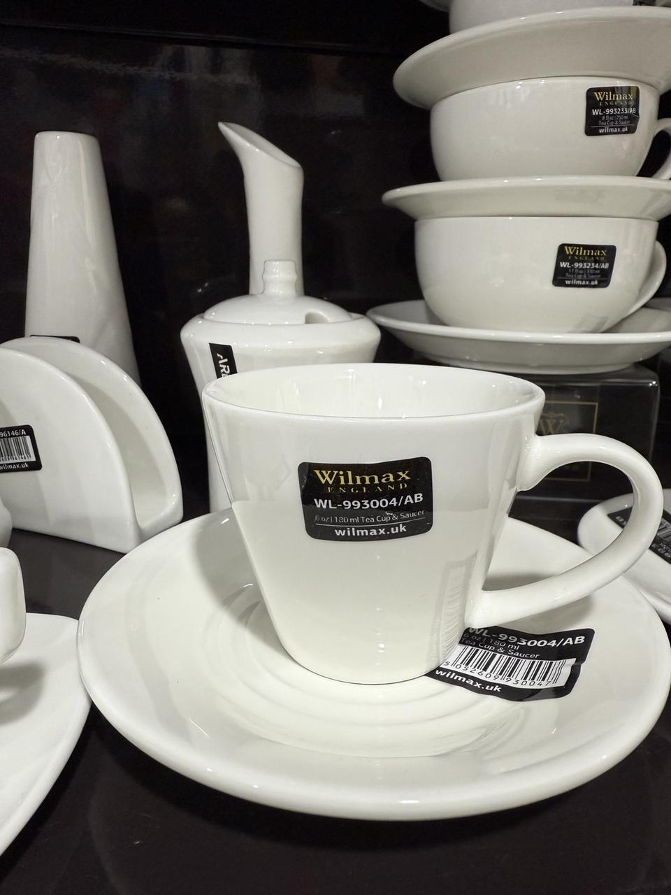 Чашка чайна&блюдце Wilmax 180 мл