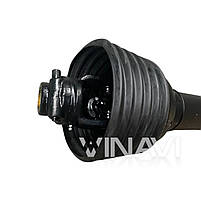 Карданний вал шліцевий із зривним болтом 85 см (6х6) для фрези, фото 2