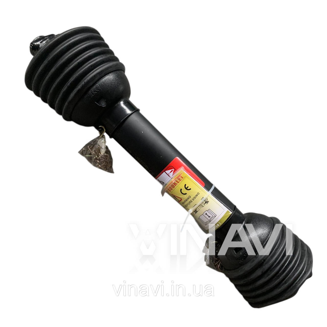 Карданний вал шліцевий із зривним болтом 85 см (6х6) для фрези, фото 1