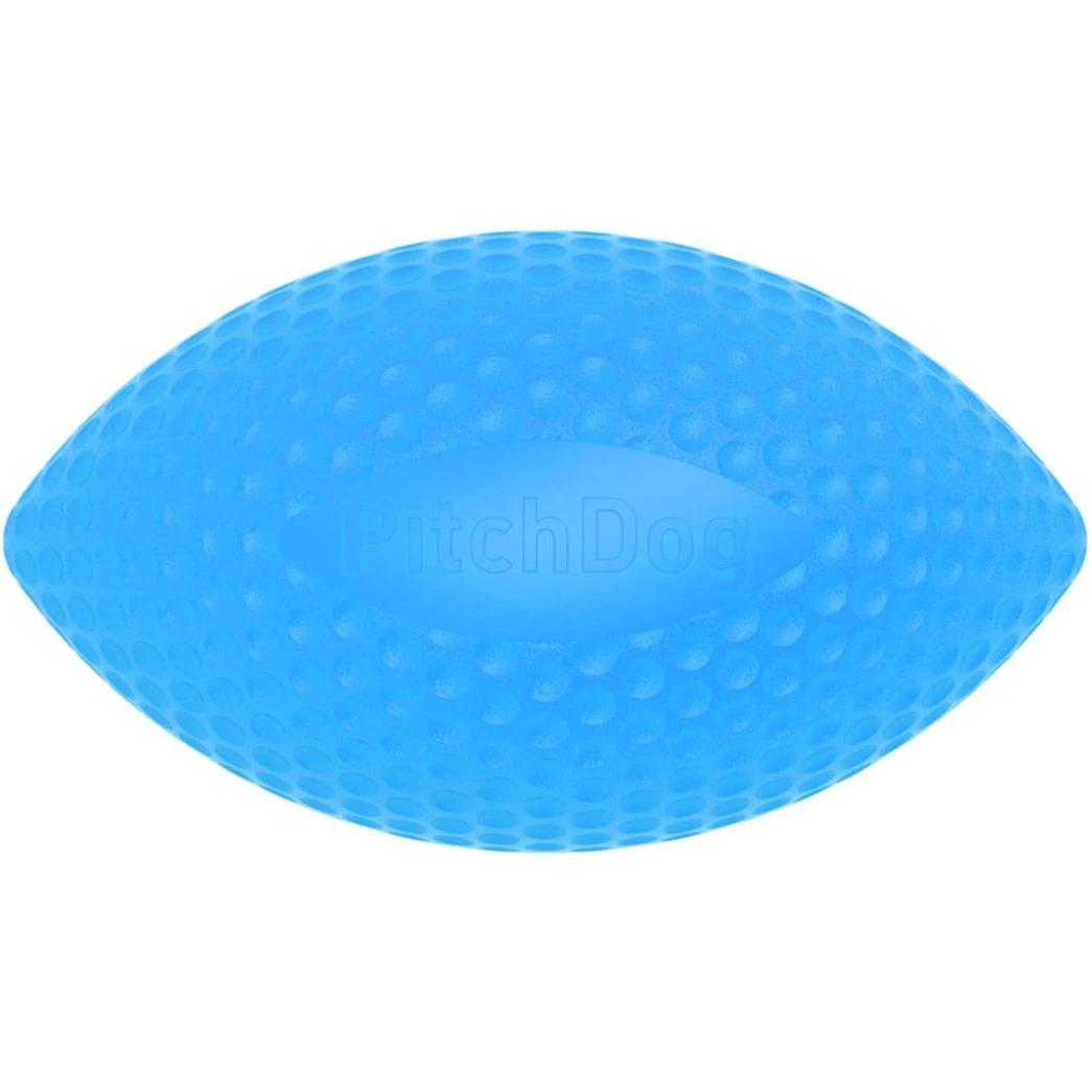 PITCHDOG Ігровий м'яч для апортування Блакитний 9 см