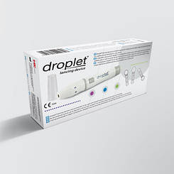 Ланцетний пристрій Droplet і додатковий прозорий ковпачок