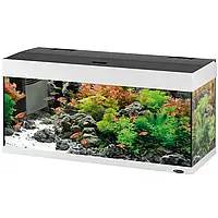 FERPLAST Dubai 100 LED Акваріум зі світлодіодним світильником та внутрішнім фільтром 190 л Білий