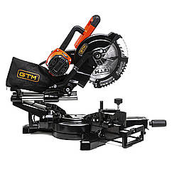 Пила торцювальна HM1046, 1800 Вт, 254x30 мм, протяжна, GTM