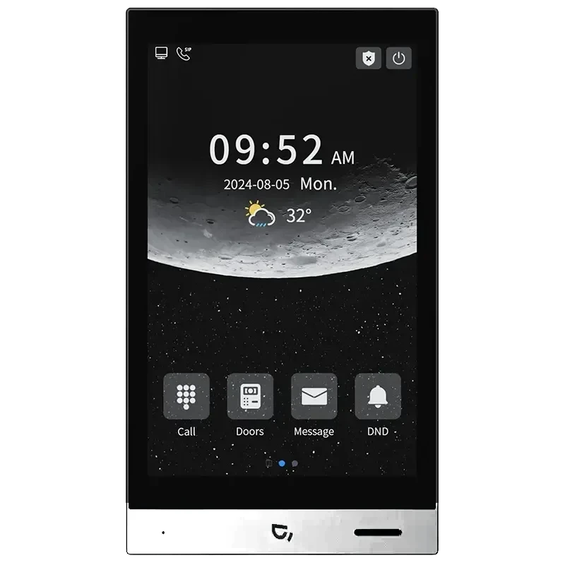 Dnake H616 White 8' Android 10 Відеомонітор, фото 1