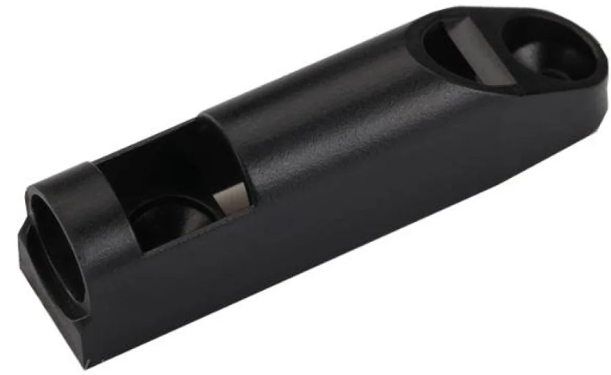 Тримач накладний для демпфера пневматичного Airtic врізного, чорний, фото 1