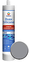 Герметик ESKARO Duax Silicone для швів силіконовий, (No242 сіро-синій), 300 мл