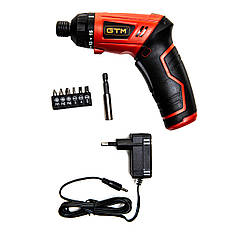 Акумуляторна викрутка GTM SD3,6/5, 3,6В, 5 Нм