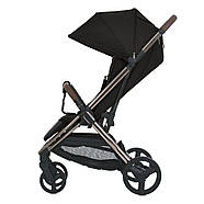 Прогулянкова коляска El Camino Axis ME 1192 — книжка до 22 кг, PU‑колеса з амортизацією, капюшон UPF50, фото 4