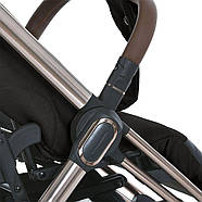 Прогулянкова коляска El Camino Axis ME 1192 — книжка до 22 кг, PU‑колеса з амортизацією, капюшон UPF50, фото 6