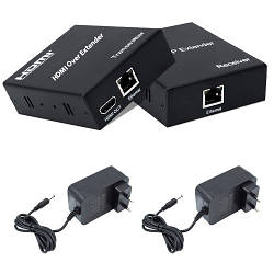 Подовжувач HDMI по RJ45 витій парі активний, до 120м